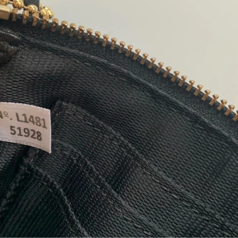 Coach Black Leather Double Zip Wristlet - Picture 5 of 5